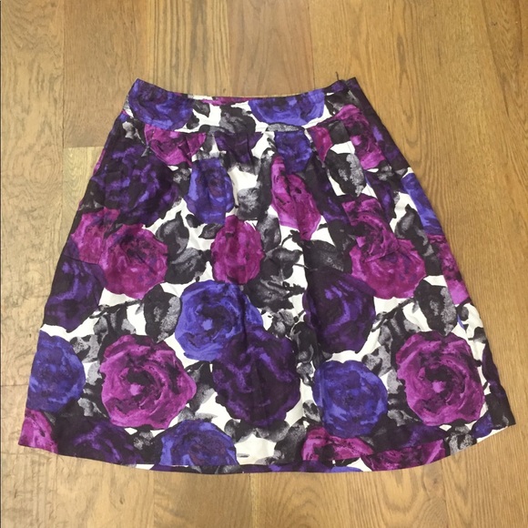 Michael Kors Floral A-Line skirt - Picture 1 of 5